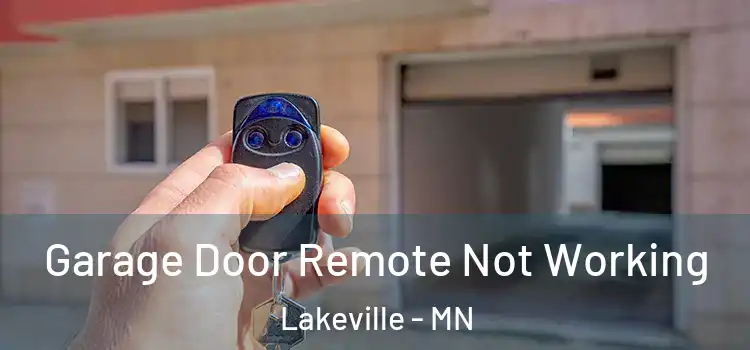  Garage Door Remote Not Working Lakeville - MN