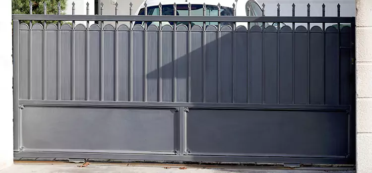 Metal Driveway Gate Installation Lakeville