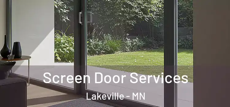 Screen Door Services Lakeville - MN